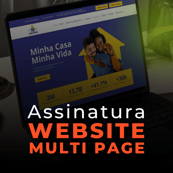 Website Multi Page por Assinatura