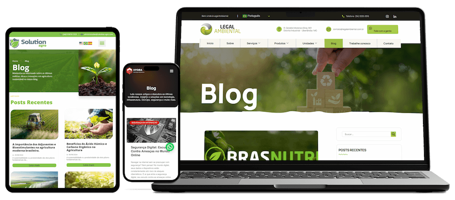 criação de blog profissional