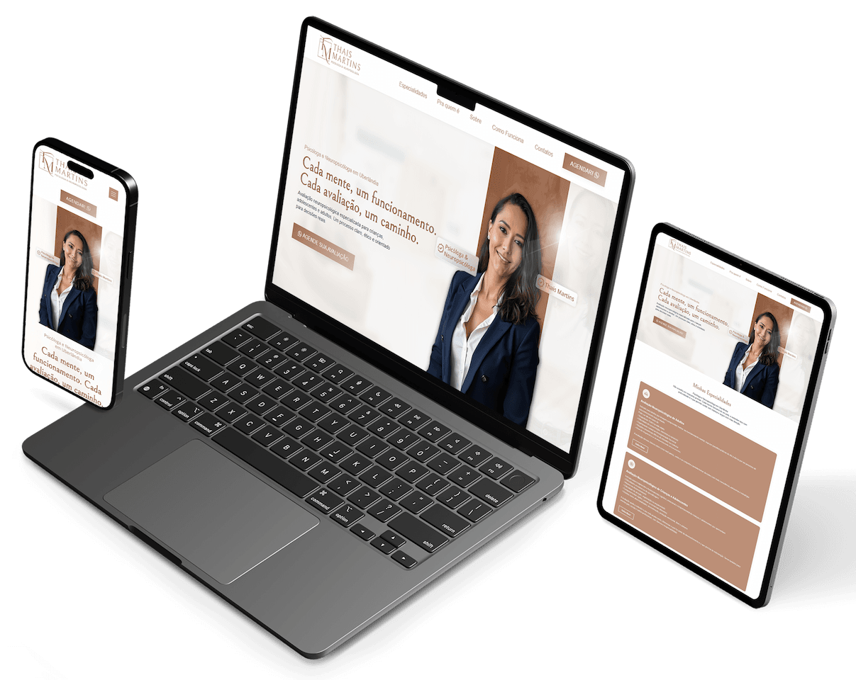 SITE ONE PAGE PROFISSIONAL