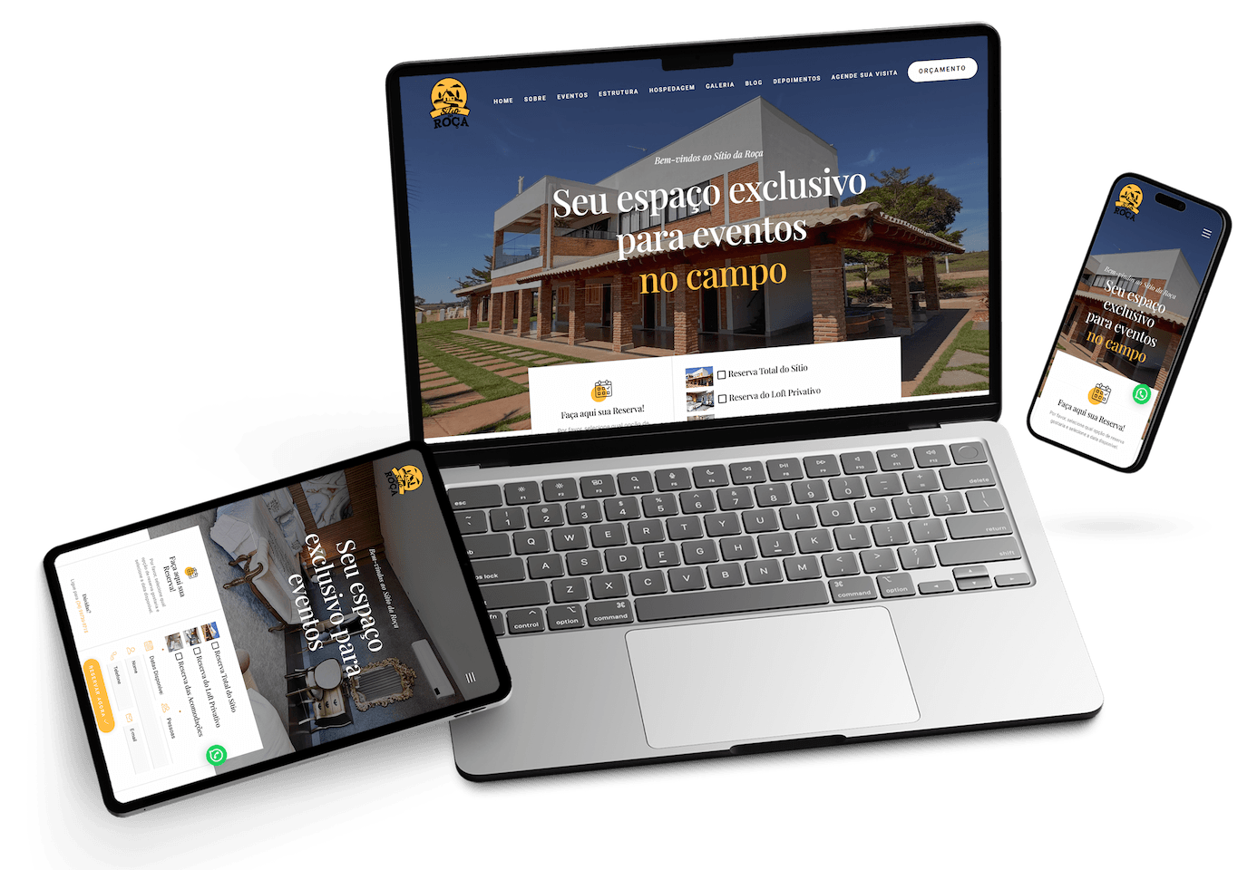 SITE PROFISSIONAL EVENTOS